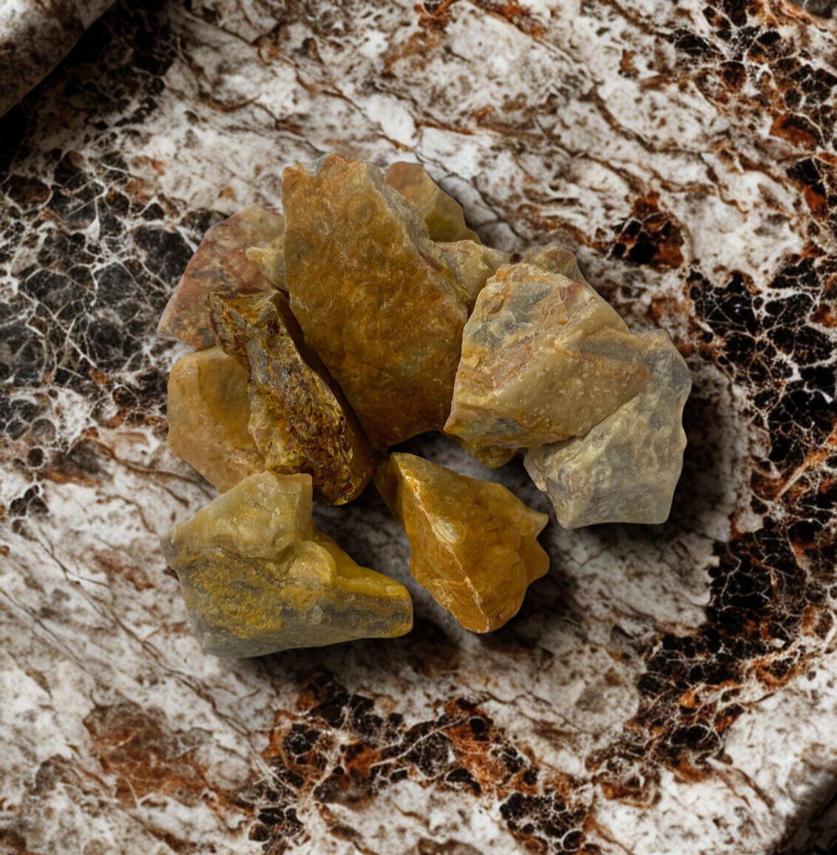 Agat Crazy Lace Råstein 7-14gram