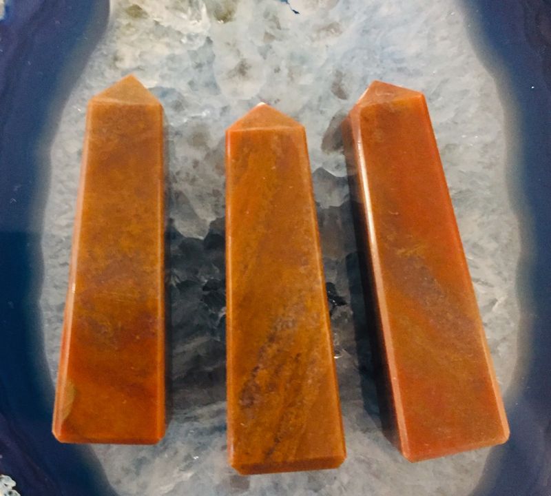 Jaspis Brun Obelisk