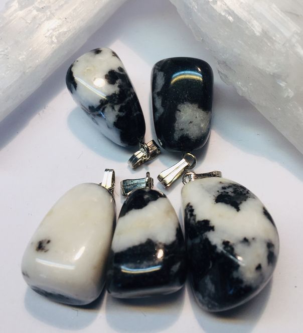 Hovedbilde Zebra Marmor tromlet anheng