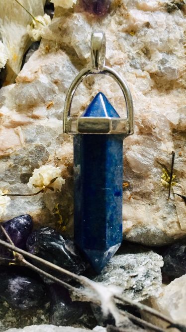 Hovedbilde Lapis Lazuli Dobbel Pointed ...