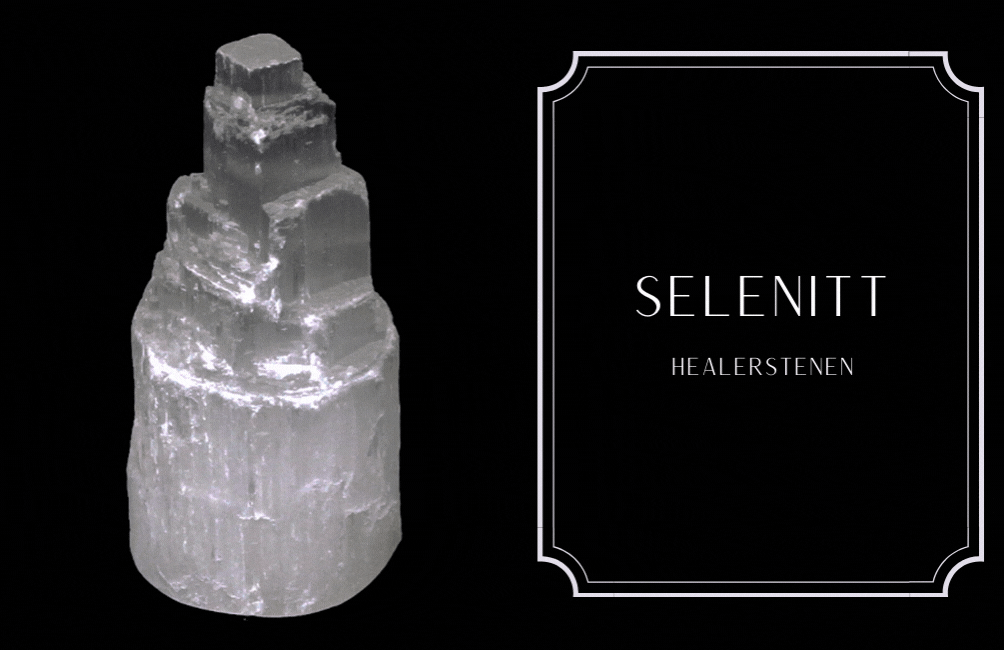 Hovedbilde Selenitt Isberg 10cm