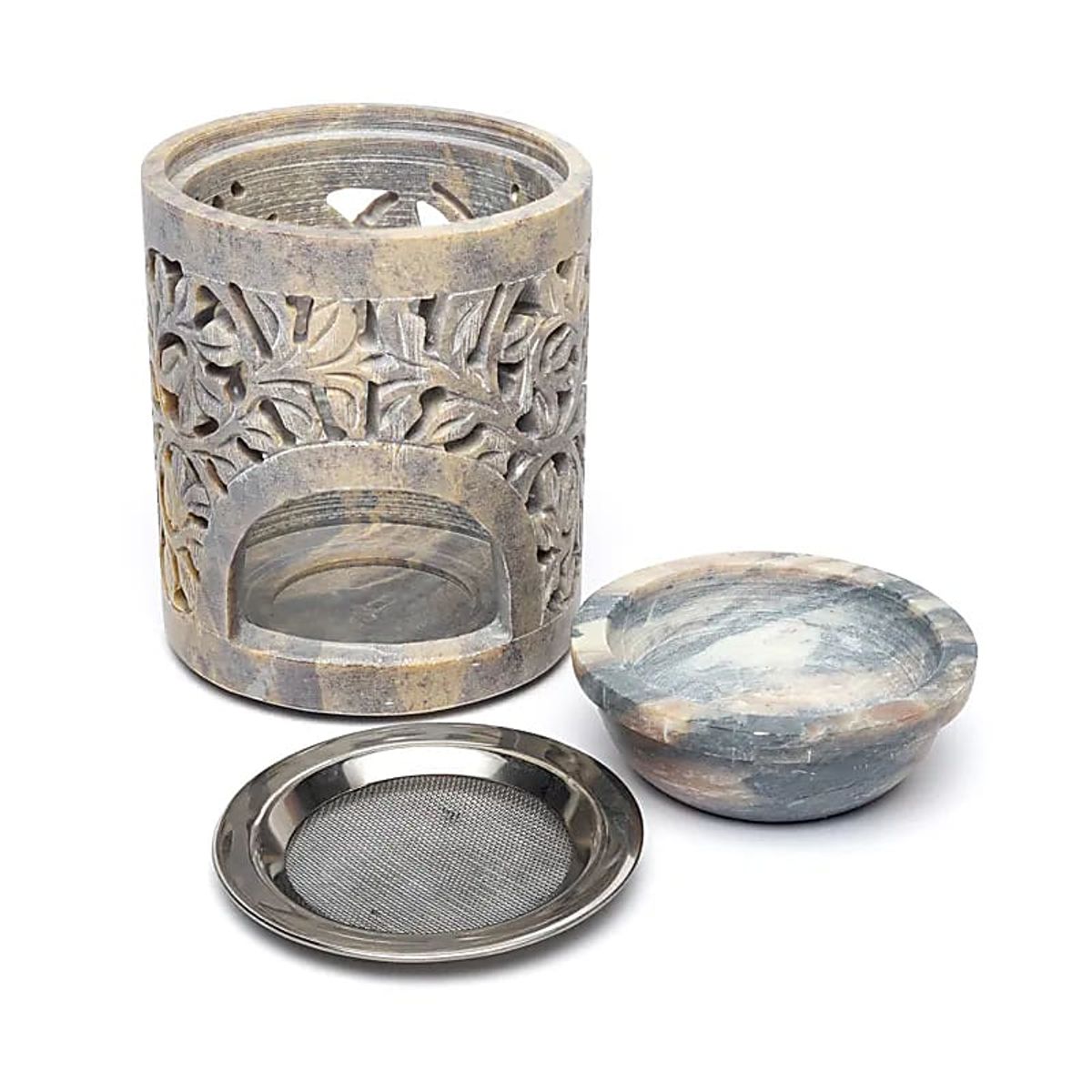 Røkelsebrenner Kleberstein m/Sil