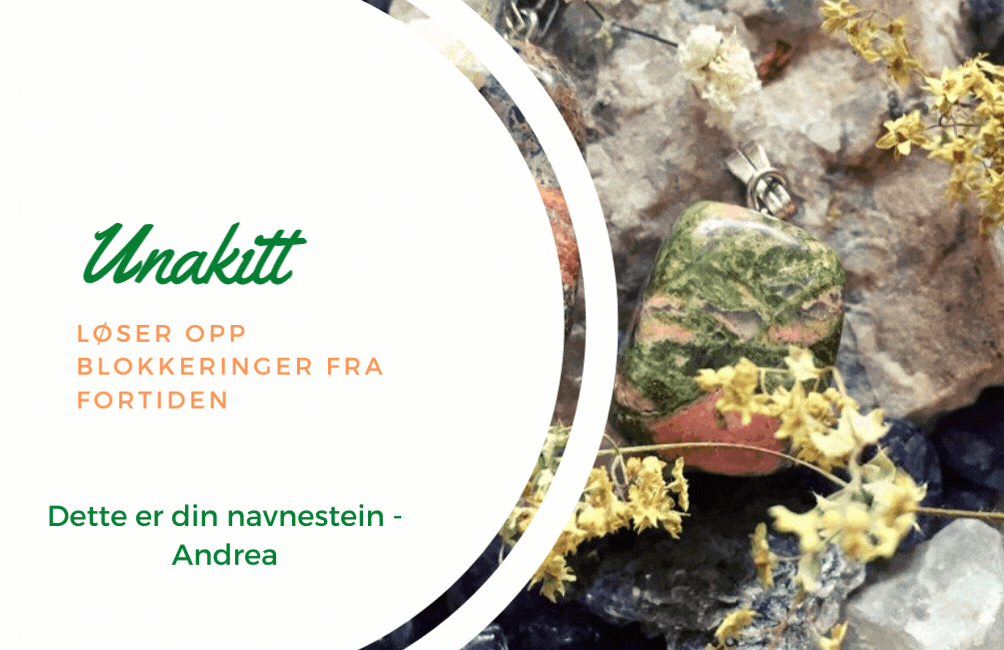 Hovedbilde Andrea - Din Navnestein