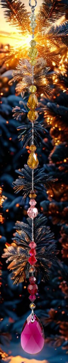 Swarovsky Oppheng - Aurora 4 Elementer - Fire