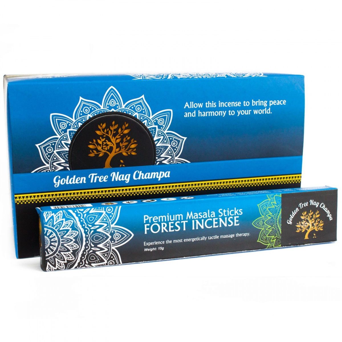 Golden Tree Nag Champa Forest Incense