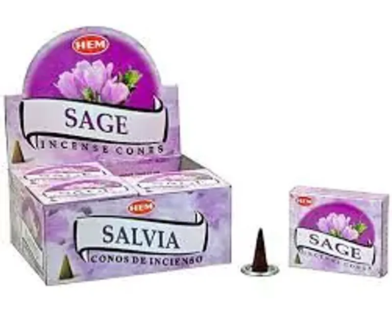 Hem Sage Kjegle Røkelse