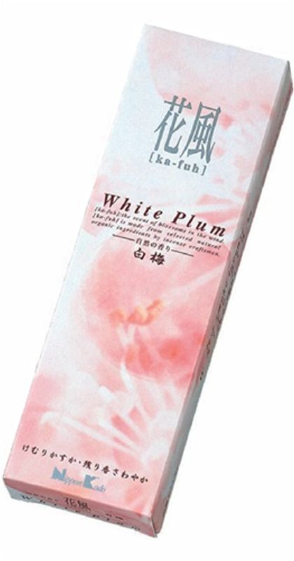 Røkelse Ka-Fuh White Plum 120 pinner