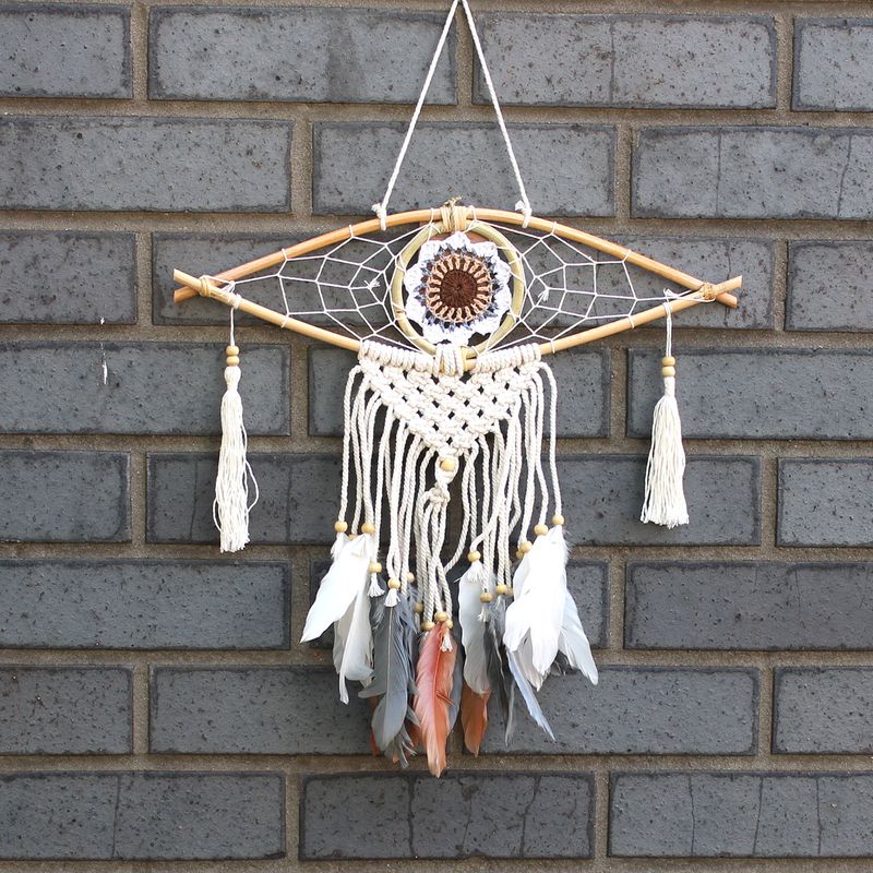 Drømmefanger Protection Evil Eye Macrame 5016
