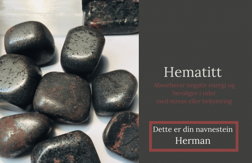 Hovedbilde Herman - Din Navnestein