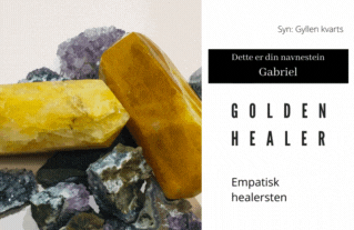 Hovedbilde Gabriel - Din Navnestein