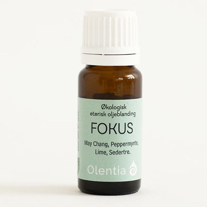 Fokus - Økologisk 10ml Eterisk Oljeblanding - Olentia Aroma
