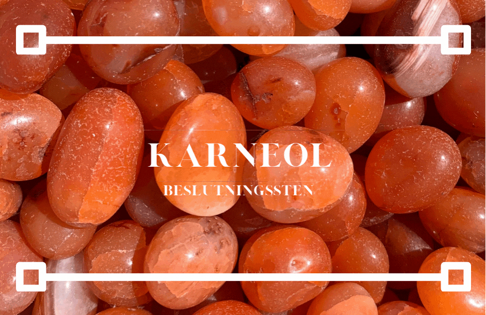 Karneol Hjerteanheng 2cm