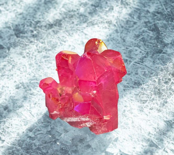 Hovedbilde Aurakrystall Gruppe Rosa ...