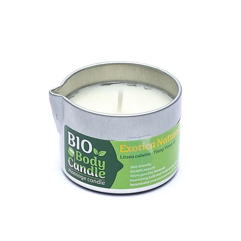 Organic massage candle exotica