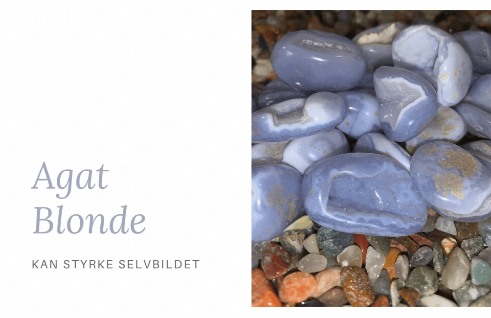 Hovedbilde Agat Blonde Chips Armbånd
