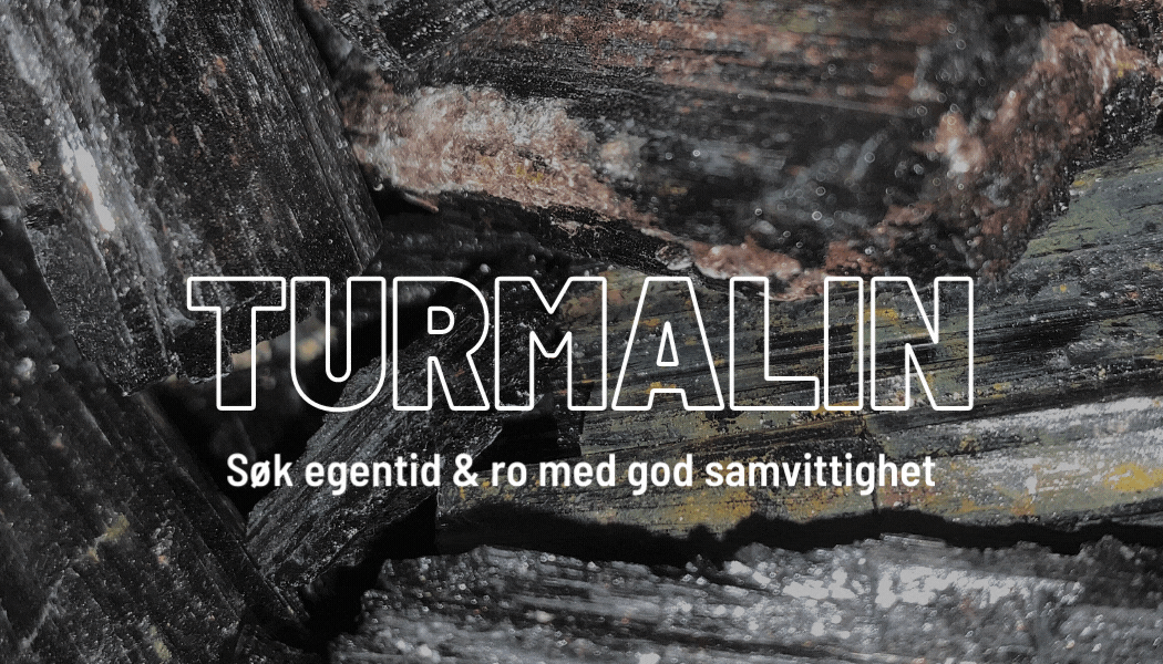 Armbåndsperle Turmalin Sort 8mm 1stk