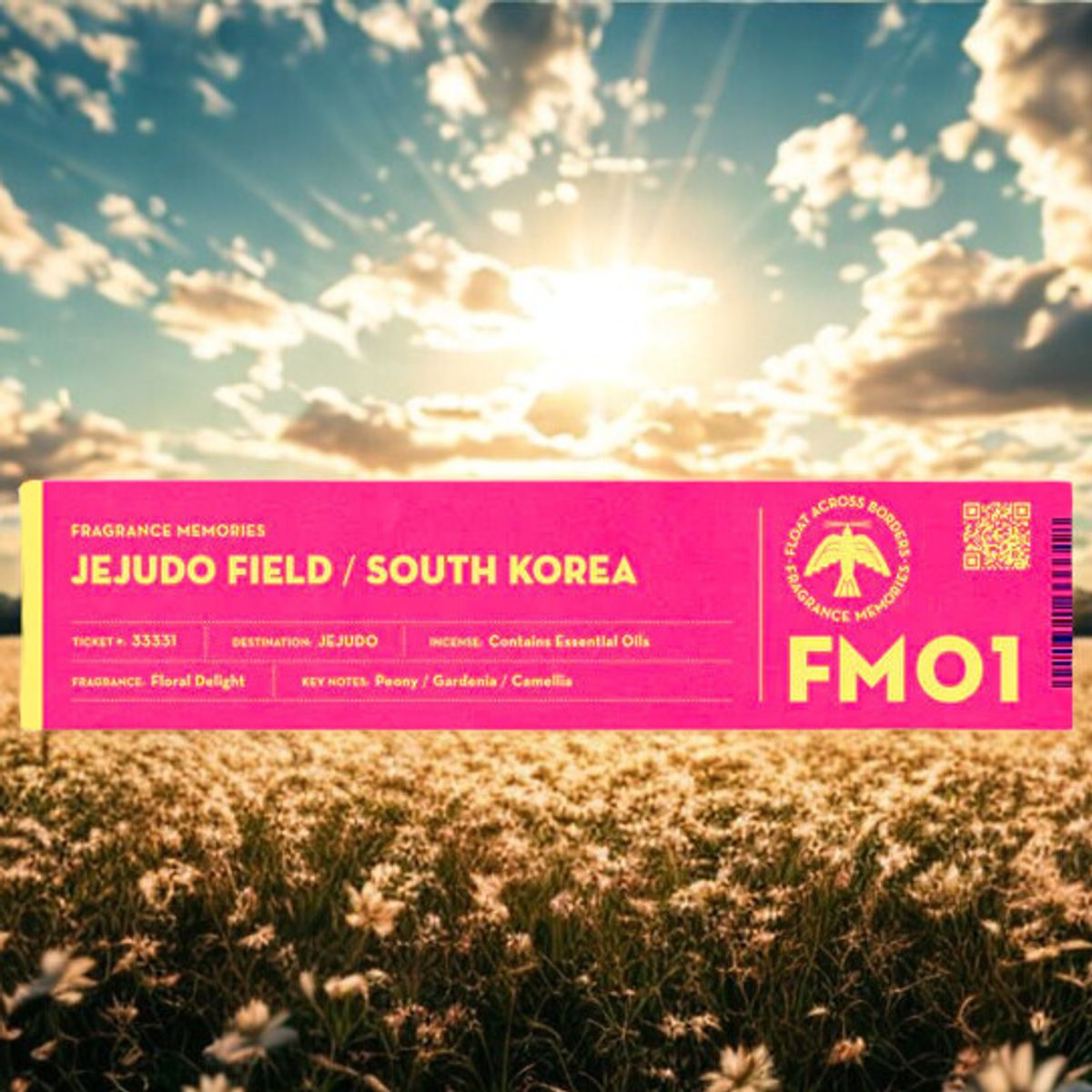 Jejudo Field South Korea Røkelsepinne - Fragrance Memories