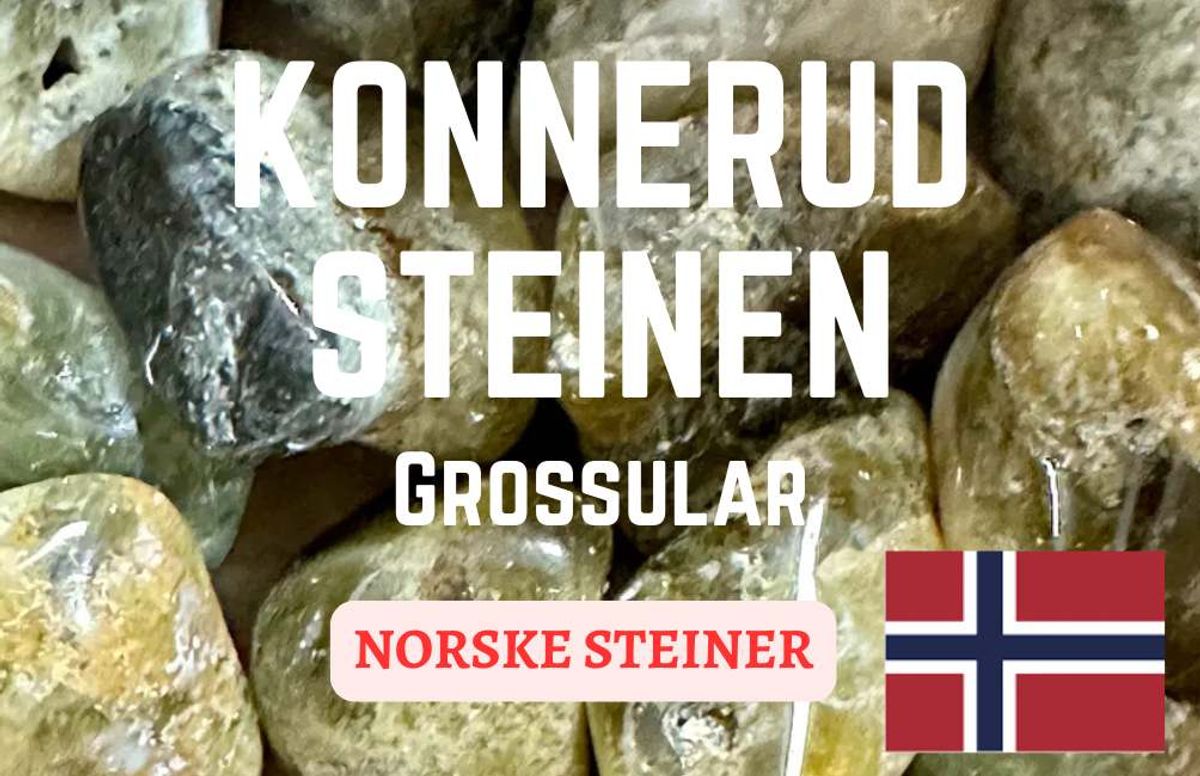 Konnerud Steinen - Grossular - Kun Steinkort