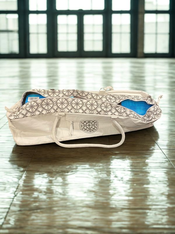 Lysgrå Yoga Bomullsbag