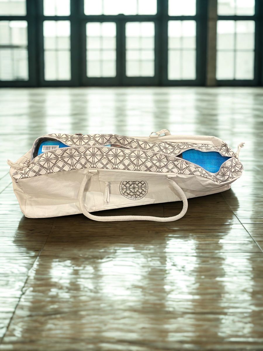 Lysgrå Yoga Bomullsbag