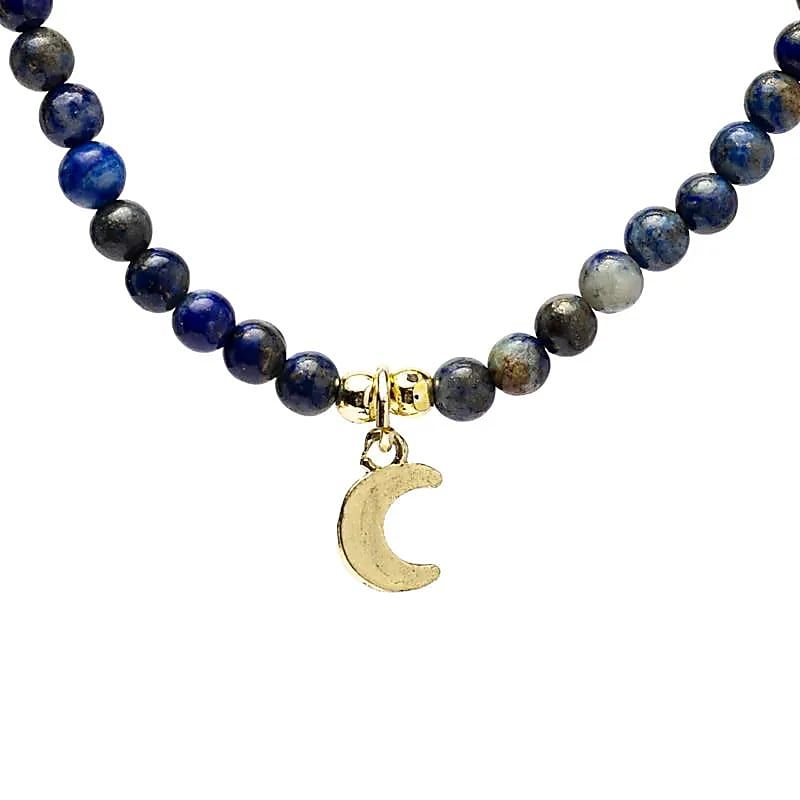 Justerbart Kjede Lapis Lazuli 3mm
