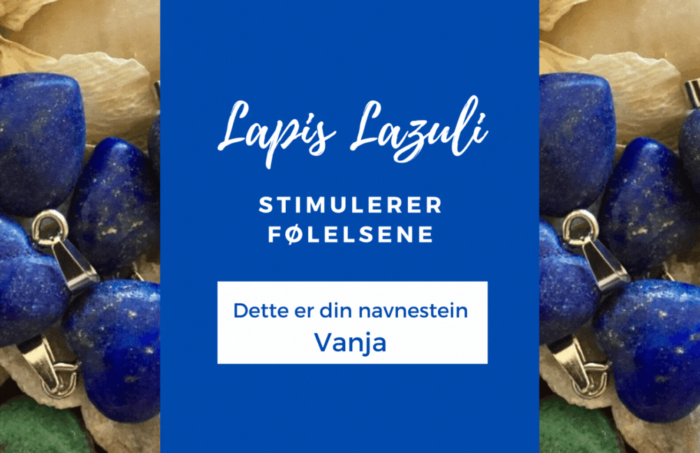 Hovedbilde Vanja - Din Navnestein