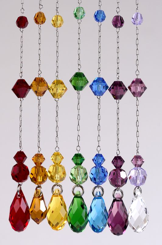 Swarovsky Oppheng - Aurora Chakra 1 Root