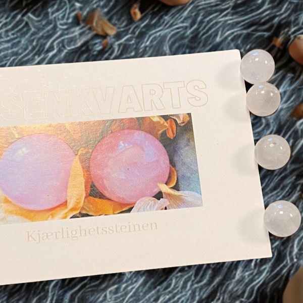 Hovedbilde Armbåndsperle Rosenkvarts 8mm ...
