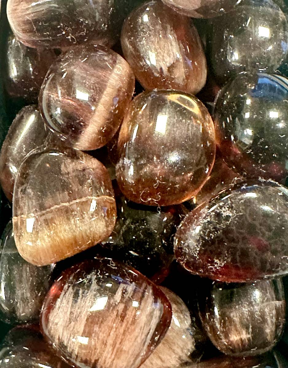 Fluoritt Røyk Lilla