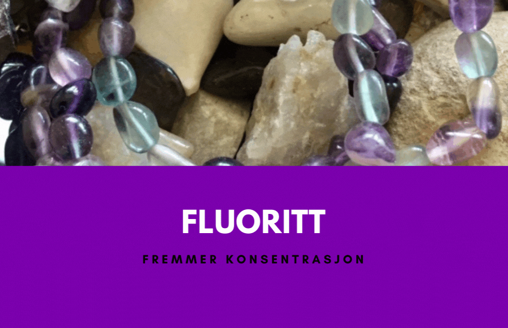 Hovedbilde Liten Fluoritt Lommestein