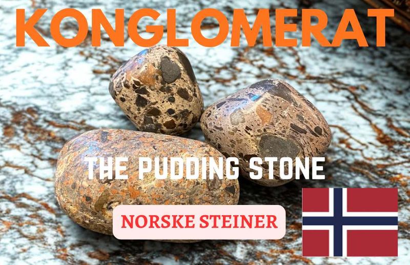 Konglomerat - The Pudding Stone 31gram - Kun 1 eksemplar