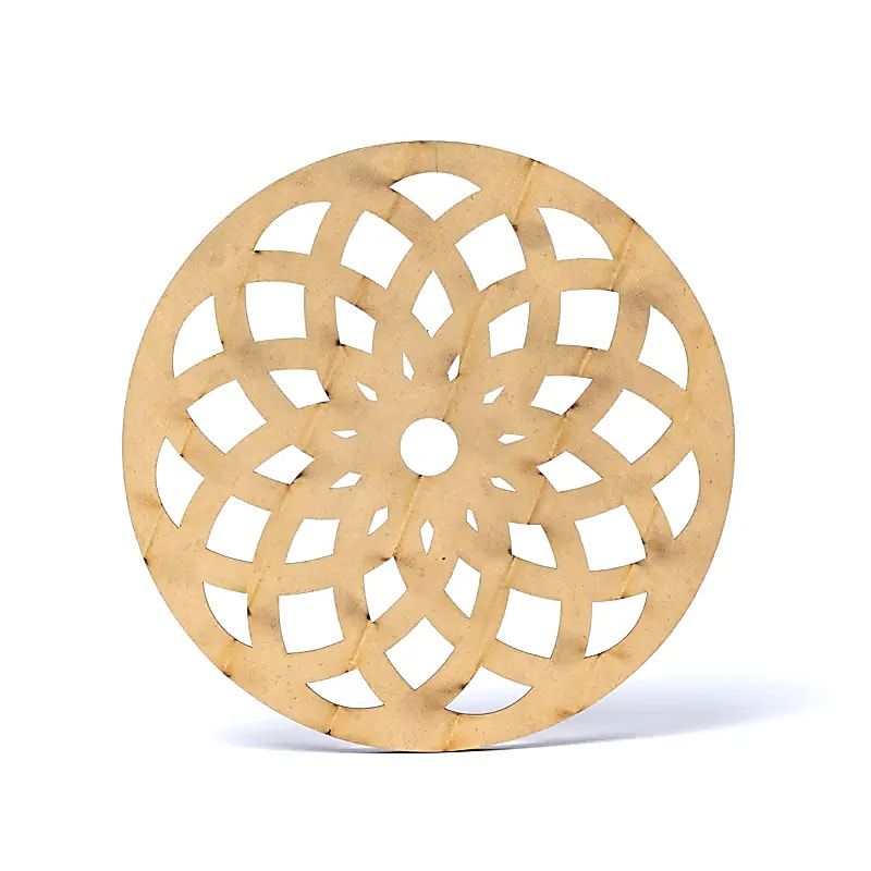 Vegg Dekor MDF Lotus