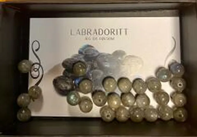 Hovedbilde Armbåndsperle Labradoritt 8mm ...