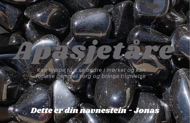 Hovedbilde Jonas - Din Navnestein
