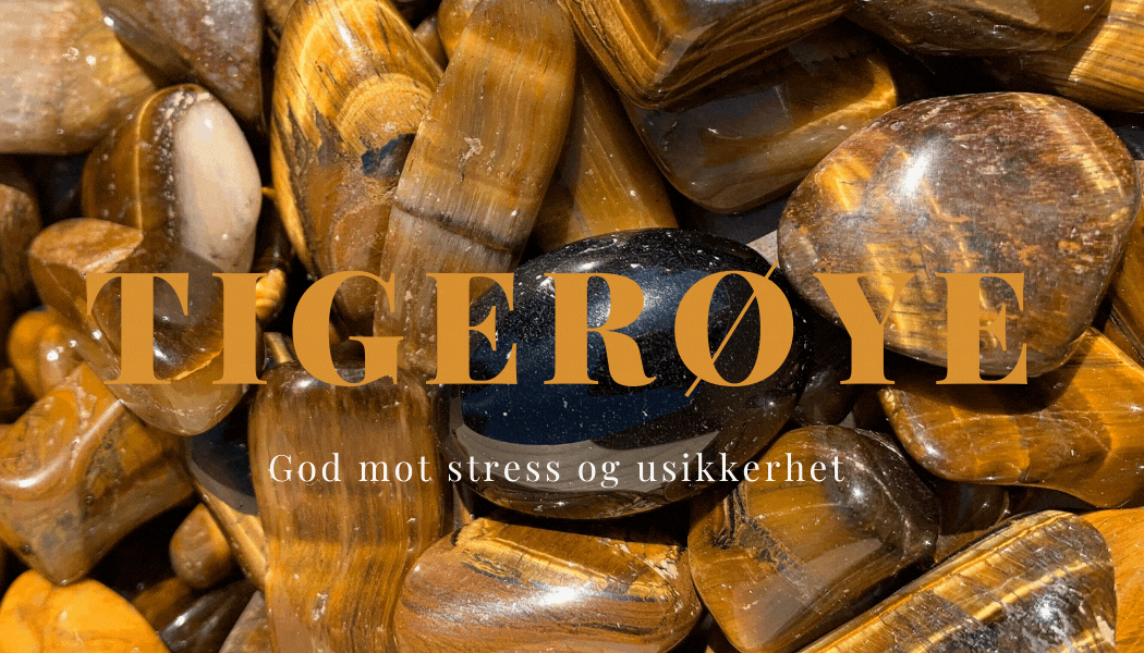 Tigerøye Hjerteanheng 1,5cm