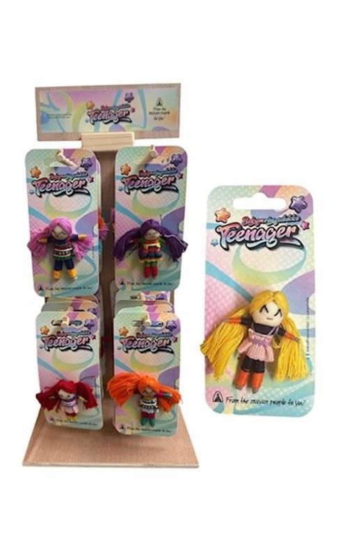 DISPLAY Teenager Worry Bekymringsdukke Mayan People