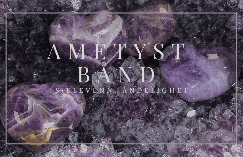 Armbånd 8mm Ametyst Bånd