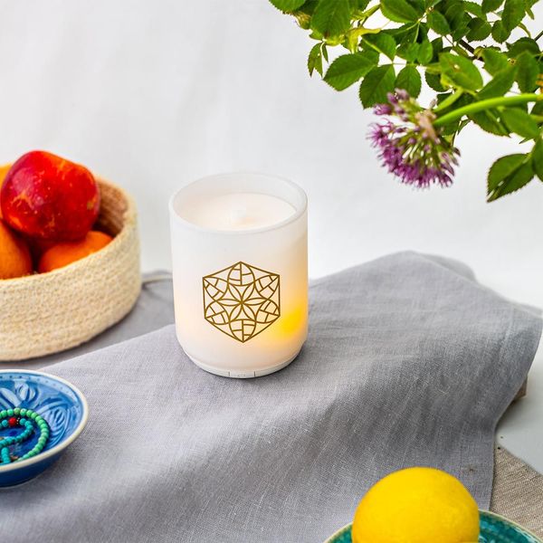 Hovedbilde TaoCandle Glass White