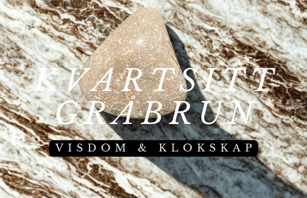 Kvartsitt Gråbrun XL 20-35gram