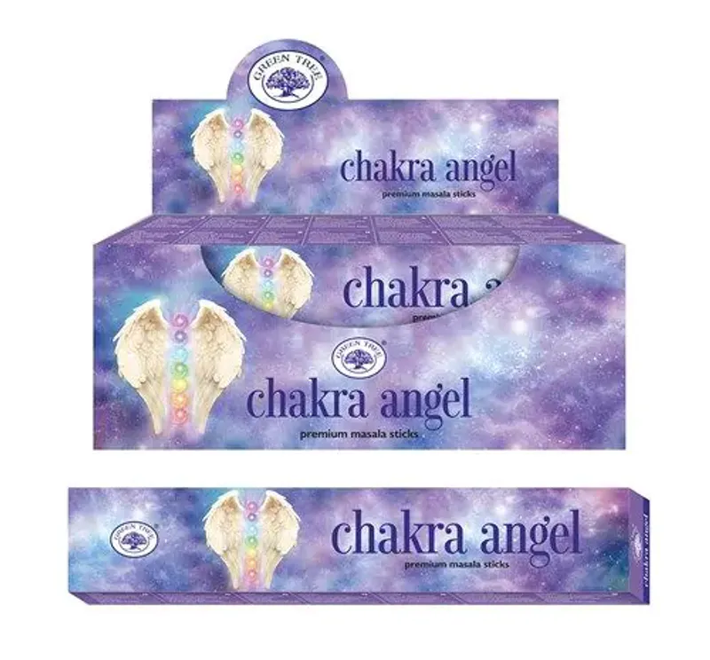 Green Tree Chakra Angels Natural Røkelse