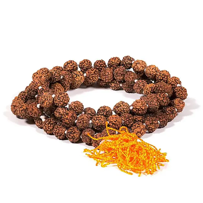 Hovedbilde Rudraksha Mala Gul Dusk 108 ...