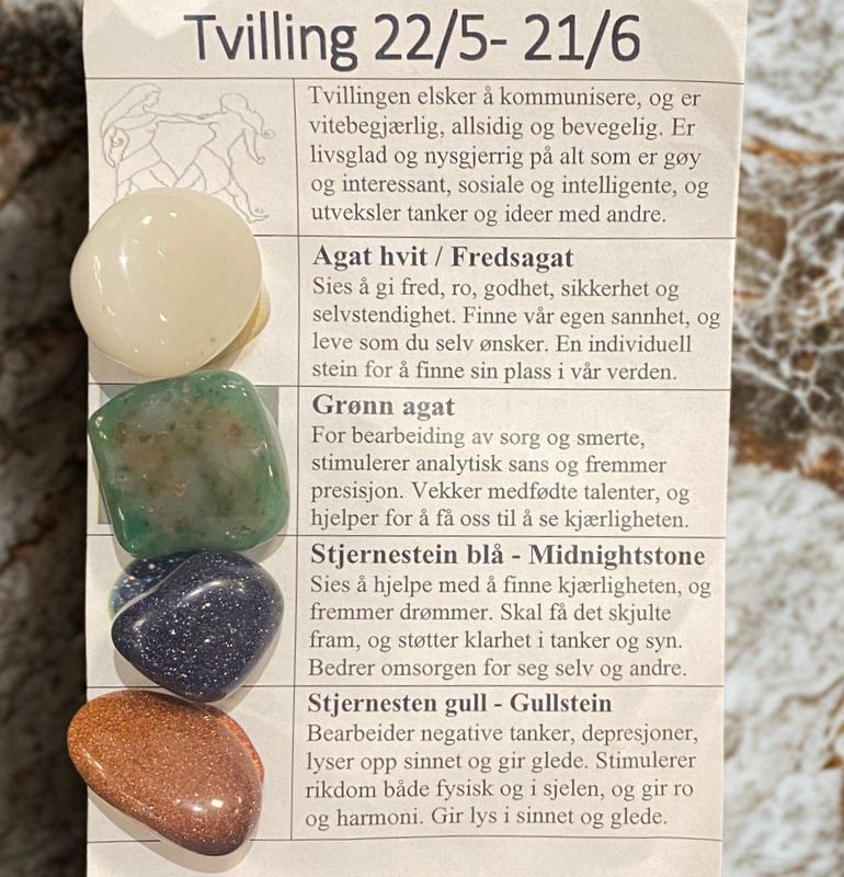 Tvillingene Stenene