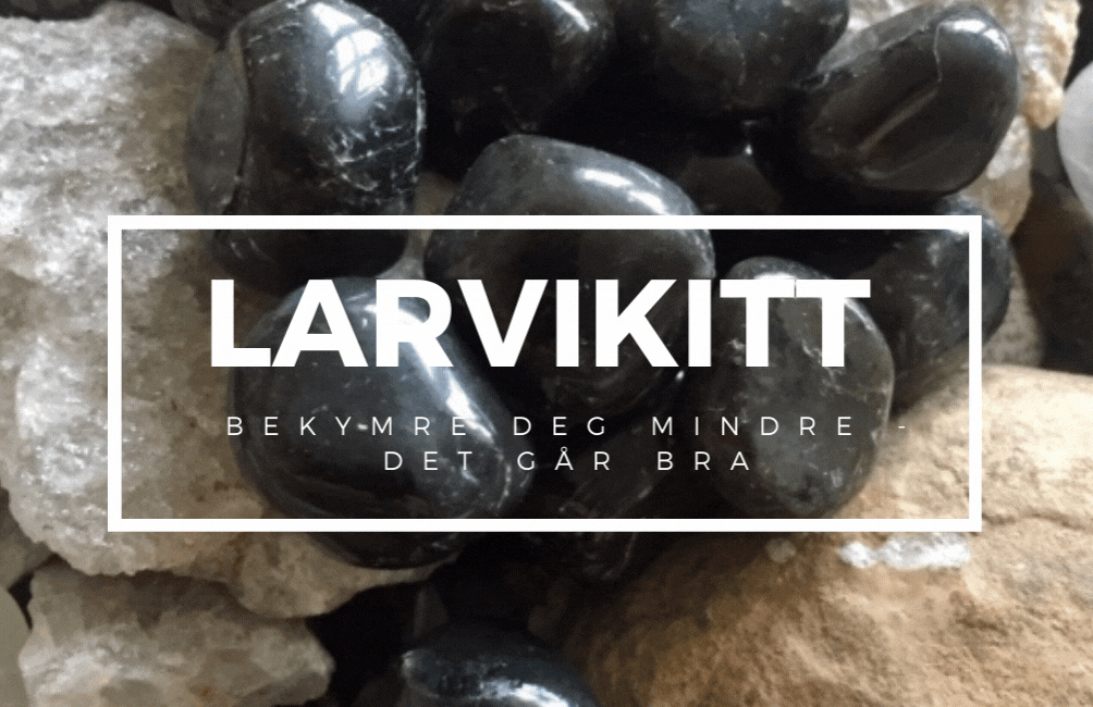 Larvikitt XL 44gram fra Norge - Kun 1 eksemplar