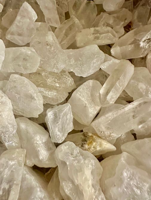 Hovedbilde Bergkrystall Råstein 5-20gram