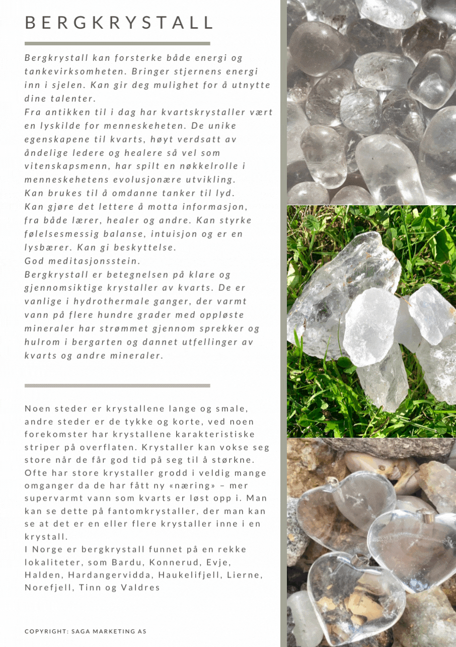 Bergkrystall Generator 4-6 cm