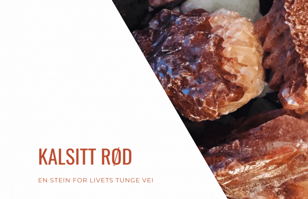 Hovedbilde Kalsitt Rød Råstein 4-6cm