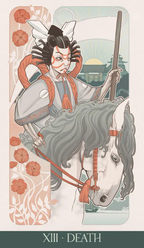 Japanese Art Nouveau Tarot