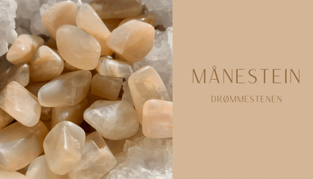 Armbånd Månestein 4mm